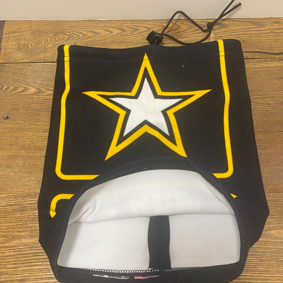 U S US Army Star Winter Fleece Neck Warmer Gaiter Ski Face Mask Tube Sock Scarf - Picture 4 of 6